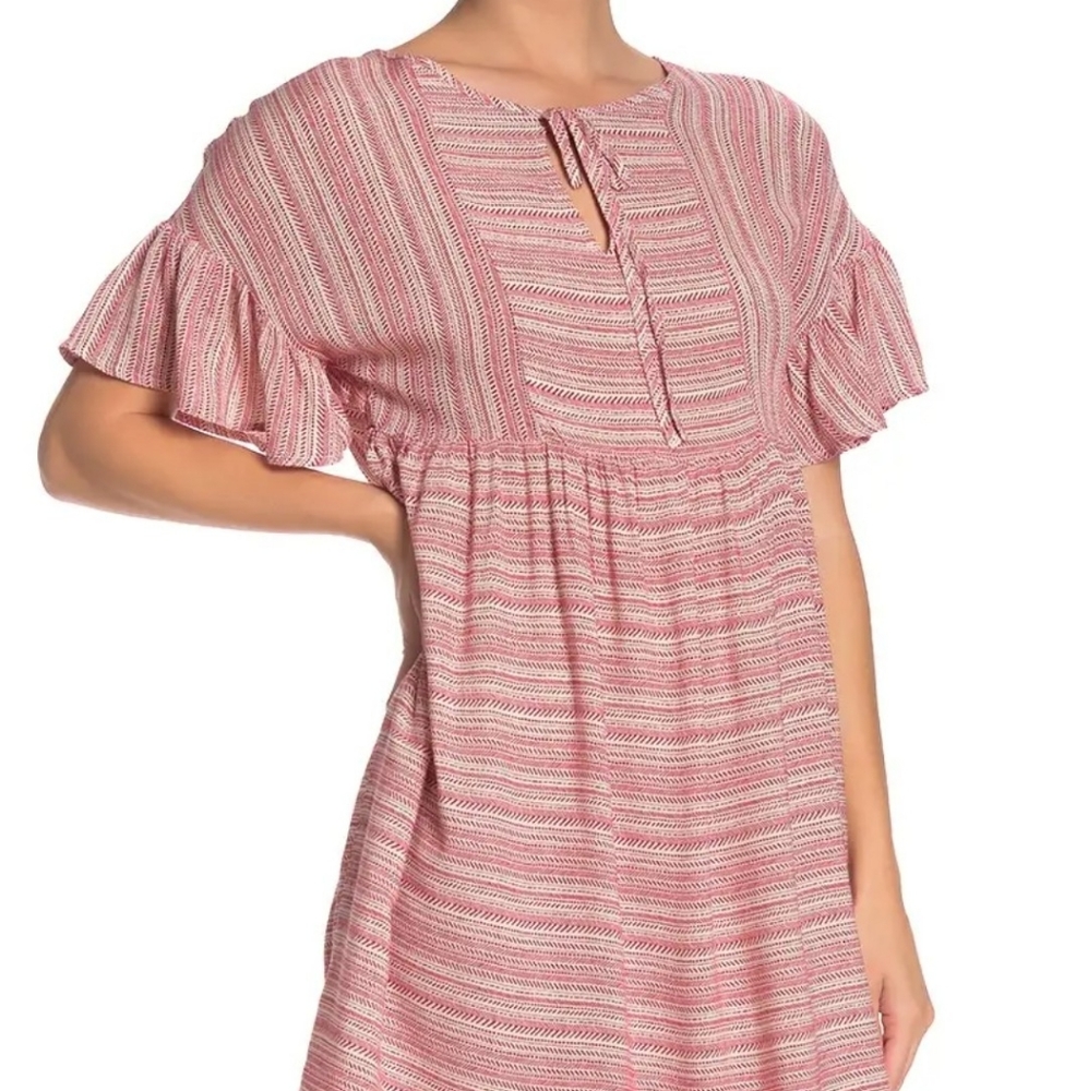 🌺 Good Luck Gem Short Sleeve Swing Dress